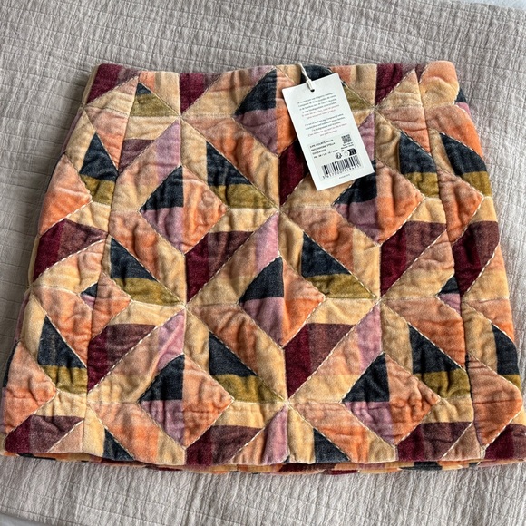 NWT Sézane Malia Skirt in Patchwork Stella Size 38/6 - Picture 8 of 11
